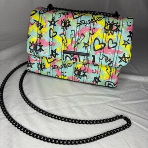 Aldo Multicolor Graphic Crossbody Bag